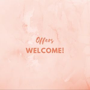 Reasonable Offers Welcome!🤝